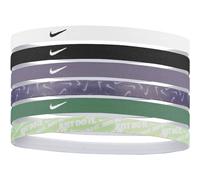 NIKE Swoosh Sport Printed Headbands 6PK 2.0 - White, Black, Daybreak - Unisex - Erwachsene - Tennis - SWEATBAND
