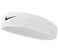 Nike Stirnband Swoosh Classic – Baumwollmix, Unisex, Weiß, Einheitsgröße