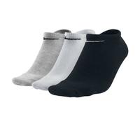 Nike SX2554-901 3PPK VALUE NO SHOW Socken, grau, größe M