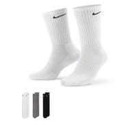 Nike SX7664 Season 2021/22 Sport Socks Unisex white(black)/carbon heather(black)/black(white) XL ( 3er pack )