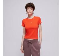 NIKE T-SHIRT W NSW CHLL KNT MD CRP GLS Rot Damen