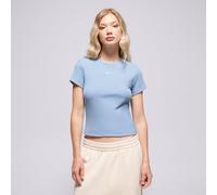 NIKE T-SHIRT W NSW RIB TGHT SS TEE Blau Damen