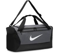 NIKE Herren Sporttasche 'Brasilia 9.5' grau / schwarz / weiß, Größe One Size Grau / Schwarz / Weiß