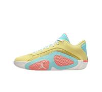 Nike Tatum 2 "Denim Basketballschuhe (HJ4420-400, Blue Void/Leche Blue/Tropical Twist), Light Zitron/Aurora Green/Atomic Pink/Sail, 42 EU