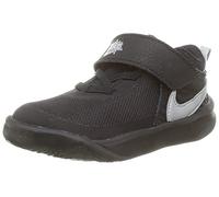NIKE Team Hustle D 10 Solid, Black Metallic Silver Volt White, 30 EU