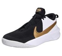 Nike Team Hustle D 10 Walking-Schuh, Black/Metallic Gold-White-Phot, Small
