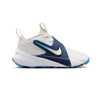Nike Team Hustle D Basketballschuhe Kinder 400 - game royal/white-black 35 für Kinder, weiß, Größe 30 EU
