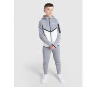 Nike Tech Fleece Full Zip Hoodie Kinder, Grau - 8-10Y