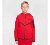 Nike Tech Fleece Hoodie mit durchgehendem Reißverschluss für ältere Kinder - Rot XL HV5867-657