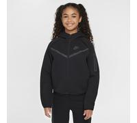 NIKE Kinder Unterjacke G NSW TCH FLC HD FZ LS - PD (HV8695) XS BLACK/BLACK/BLACK