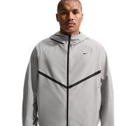 Nike Tech Herren Kapuzenpullover - Grau - Größe L - Poly Woven