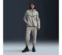 Nike Tech Fleece Full Zip Hoodie - Damen, Dark Grey Heather - L