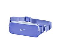 NIKE Tempo Waistpack Laufgürtel Running Bauchtasche Jogging Gürtel für Smartphone Schlüssel Training Fitness, Sapphire/Hydrogen Blue/White, One Size