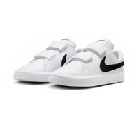 NIKE Kinder Freizeitschuhe TENNIS ESSENTIAL (PS) (IQ3212) 33 WHITE/BLACK-WHITE