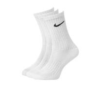 Nike Unisex Cushioned Training Crew Socks (3 Pairs) weiß