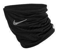 Nike Therma-Fit Sphere Neckwarmer 5.0 Schlauchschal Halswärmer Winter Running Outdoor Training Sport Schal warm, Black/Silver, One Size