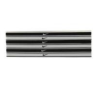 Nike Swoosh Sport Haarbänder 6er-Pack ONE-SIZE Weiß/Schwarz