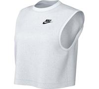 Nike Top Damen Sportswear Club CRP Sl Tee, White/Black, FV5505-100, M