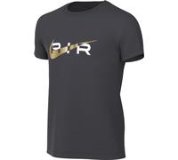 Nike Top Jungen Sportswear N Air Tee, Dk Smoke Grey/Metallic Gold, FV2343-070, L