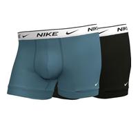 Nike Trunk 2PK Unterwäsche, Smokey Blue/Black-White WB, XS für Herren