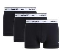 Nike Essential Cotton Stretch Trunk Boxer Short 3er Pack Herren - schwarz, weiß, Größe XXL