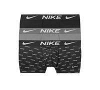 Nike Boxershorts 3 Einheiten M Nike Logo Print / Cool Grey / Black