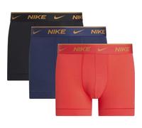 Nike Eday Trunk Boxershorts 3 Einheiten M Light Crimson / Midnight Navy / Black
