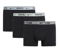 Nike Trunk 3pk Unterhose für Herren, Blk - Glac Bl/Brly VLT/Seq Mrbl Wb, M