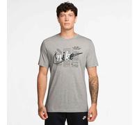 Nike U NSW TEE STD CELEBRATE BRND DK GREY HEATHER/BLACK, L