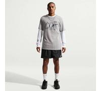 U NSW TEE STD CELEBRATE BRND DK GREY HEATHER M