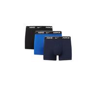 Nike Herren Everyday Cotton Stretch Trunks 3Pk, Obsidian/Game Royal/Black, M