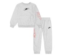 Nike Uni Baby 66m727-x58_18m B NSW ON THE MOVE CREW SET, BIRCH HEATHER, 18 Monate EU