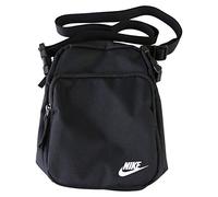 Nike Unisex-Adult Nk Heritage Smit-2.0 Carry-On Luggage, Black/Black/White, Einheitsgröße