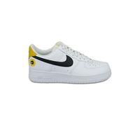 Nike Unisex Air Force 1 07 LV8 2 Leder White Black Dark Sulfur Trainer 46 EU