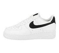 Nike Unisex Air Force 1 '07 Turnschuh, White White Black, 37.5 EU