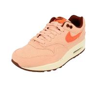 Nike Unisex Air Max 1 Premium Sneaker, Coral Stardust/Bright Coral/Oxen Brown, 38