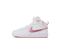 Nike Unisex Baby Court Borough Low 2 (TDV) Sneaker, White/White-White, 23.5 EU