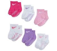NIKE Unisex Baby Pop Color 6pk Ankle Grippr Socken (1er Pack)