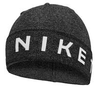 Nike Dri-Fit Lightweight Knit Cuffed Beanie Sportmütze Running Training Fitness Beanie leicht, Black/Summit White, One Size