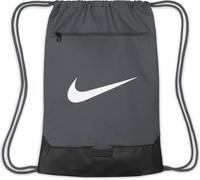 Nike Unisex Brsla Drawstrng - 9.5 (18L) Sporttasche, Iron Grey/Black/White, One Size