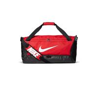 Nike Unisex Brsla Duff - 9.5 Sporttaschen, University Red/Black/White, Einheitsgröße