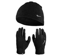 Nike Damen Fleece Hat and Glove Set schwarz
