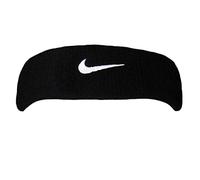 Nike Unisex Erwachsene Swoosh Headband/Stirnband, Schwarz (Black/White), Einheitsgröße