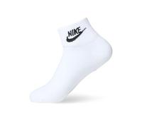 Nike Unisex Everyday Essential An Socken, White/Black, L