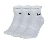 Nike Unisex Everyday Lightweight Ankle Crew Trainings kn chelsocken 3 Paar , Weiß , M EU