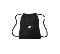 NIKE Unisex Heritage 2.0 Drawstring Bag (12L) Schwarz MISC