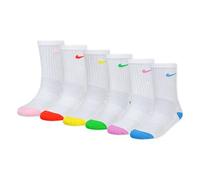 NIKE Unisex Kids NHN 6PK Smiley Crew Blender, bunt, 5 años