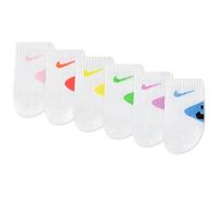 NIKE Unisex Kids NHN Infant 6PK Smiley ANK Blender, Mehrfarbig, 6 Monate