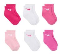 NIKE Unisex Kids NHN Swoosh 6PK Infant Ankle SO Blender, Mehrfarbig, 6 Monate