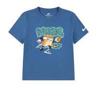 NIKE Unisex Kids NKB Chalky Boxy Bball Tee Blender, bunt, 2 años